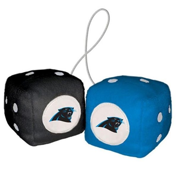 Fremont Die Consumer Products Inc Carolina Panthers Fuzzy Dice 2324598028